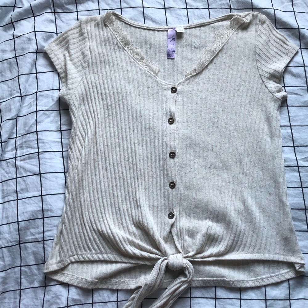 francescas button up top